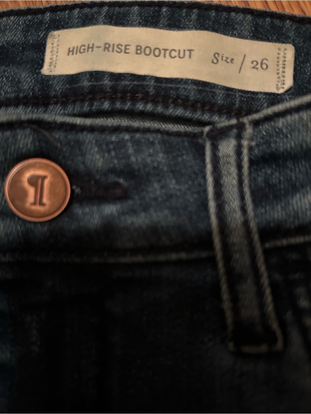 Anthropologie Pilcro Blue Flare-Wide Leg Denim Jeans - Picture 3 of 10
